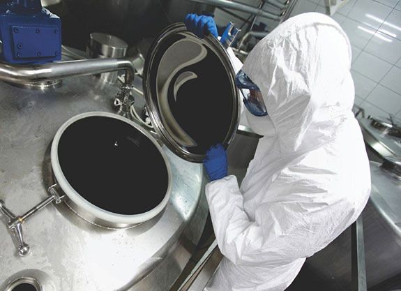 Manufacturing mixing tank